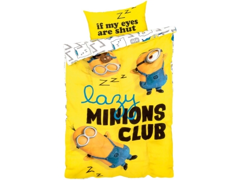 Parure copripiumino per bambini "Hello Kitty, Minions, Miraculous, Paw Patrol, Peppa Pig, Sam il Pompiere"