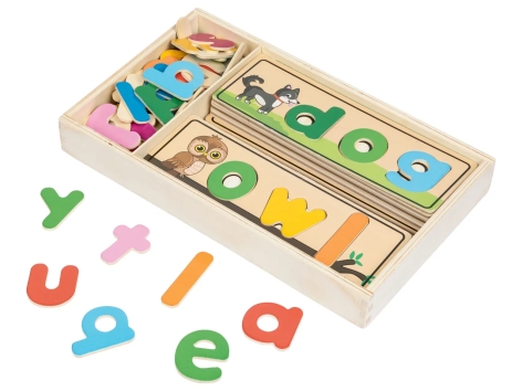 Gioco Montessori "Lavagna magnetica o figure"