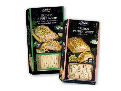 Salmone in pasta sfoglia