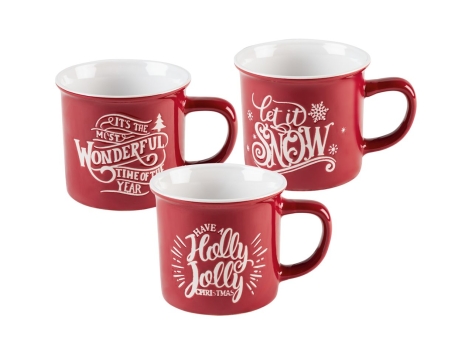 Set tazze natalizie "Tognana"