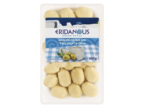Gnocchi ripieni con “Feta DOP” e olive
