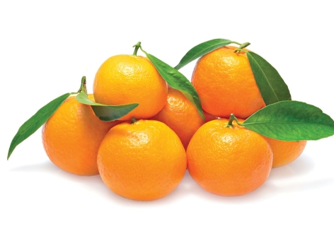 Clementine con foglia