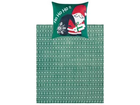 Coperta con cuscino decorativo