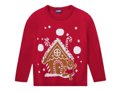 Pullover natalizio da bambina