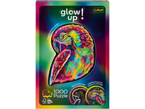 Puzzle fluorescente