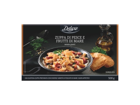 Zuppa di pesce e frutti di mare