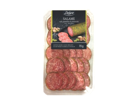 Salame con granella di pistacchi