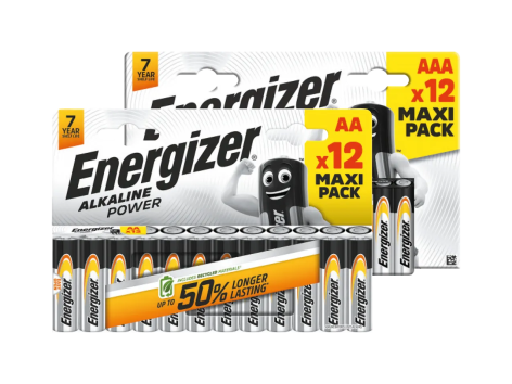Batterie Alkaline Power AA/AAA
