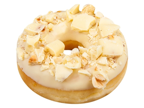 Fin Carré Donut cioccolato bianco e nocciole