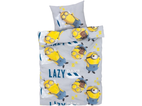 Parure copririumino singolo "Hello Kitty, LOL, Minions, Paw Patrol, Peppa Pig"