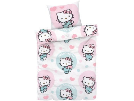Parure copririumino singolo "Hello Kitty, LOL, Minions, Paw Patrol, Peppa Pig"