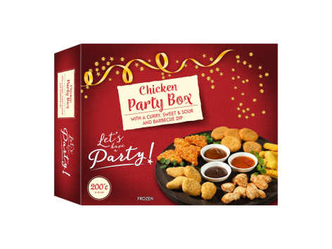 Snack a base di pollo