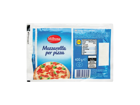 Mozzarella per pizza
