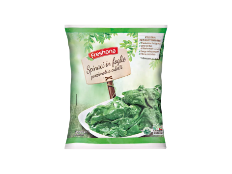 Spinaci in foglie