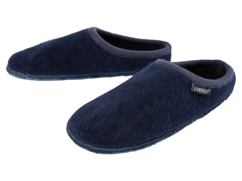 Pantofole in feltro da uomo