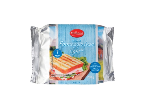Fettine di formaggio fuso