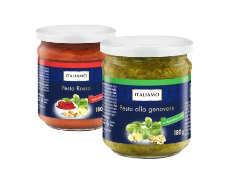 Pesto con "Basilico Genovese DOP"