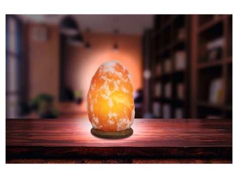 Lampada ai cristalli di sale