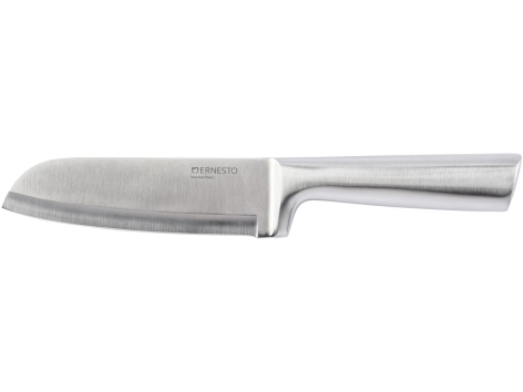 Coltello con manico in bambù o in acciaio