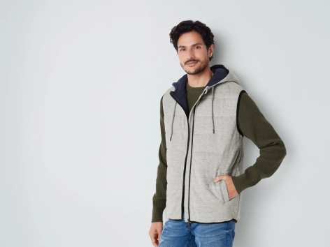 Gilet imbottito da uomo