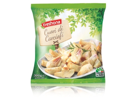 Cuori di carciofi a quarti