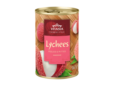 Litchi sbucciati e denocciolati