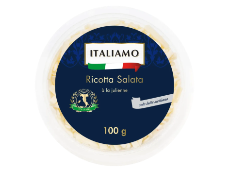 Ricotta salata à la julienne