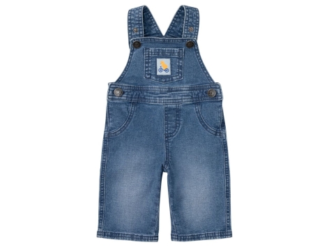 Salopette in denim per neonati