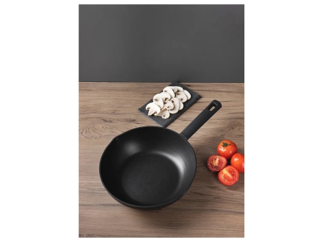 Wok in alluminio forgiato