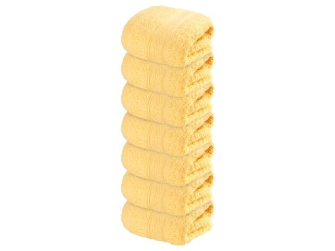 Asciugamano con cestino decorativo
