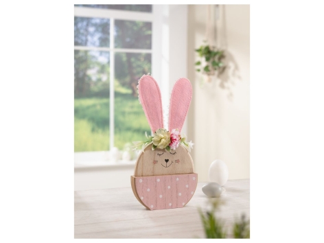 Decorazioni pasquali in legno e feltro
