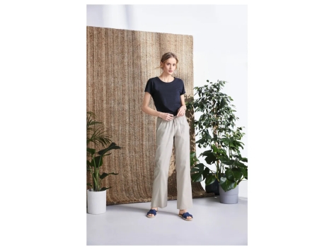 T-Shirt in canapa da donna