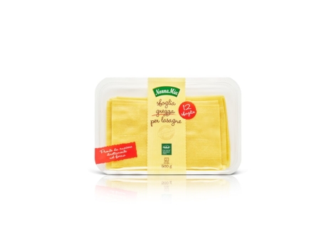Sfoglia grezza per lasagne