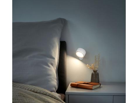 Lampada LED ricaricabile da parete