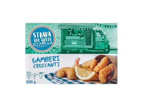 Gamberi croccanti