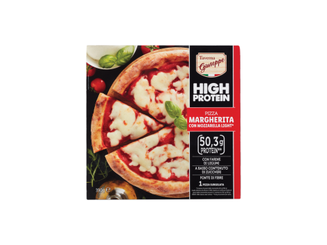 Pizza Margherita proteica