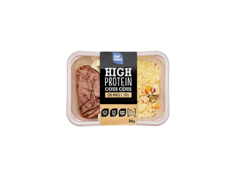 High Protein Cous cous con manzo e tofu