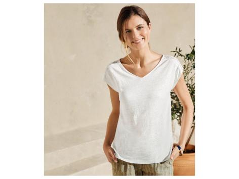 Maglia in lino da donna