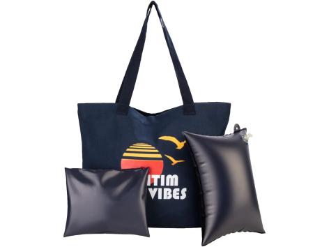 Set borse da spiaggia e cuscinetto gonfiabile