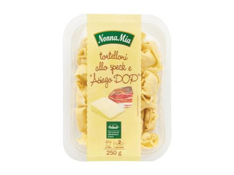 Tortelloni speck e “Asiago DOP”
