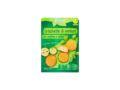 Crocchette con zucchine e basilico