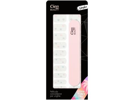 Ciocca colorata per capelli, strass per viso o smalto adesivo