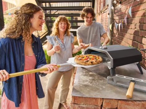 Forno a gas per pizza