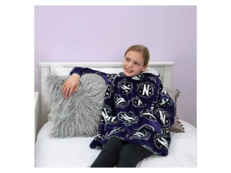 Pile con cappuccio da bambini "Wednesday"