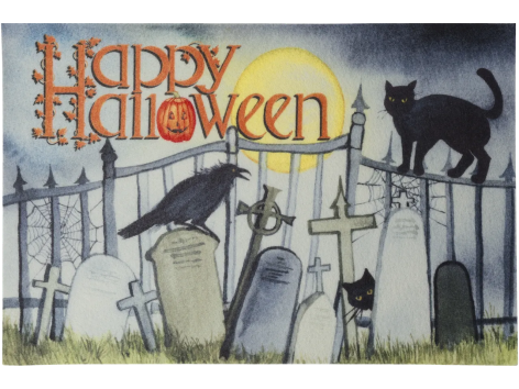 Tappeto catturasporco di Halloween