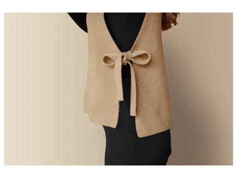 Gilet in maglia