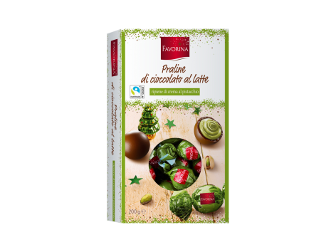 Praline ripiene al pistacchio