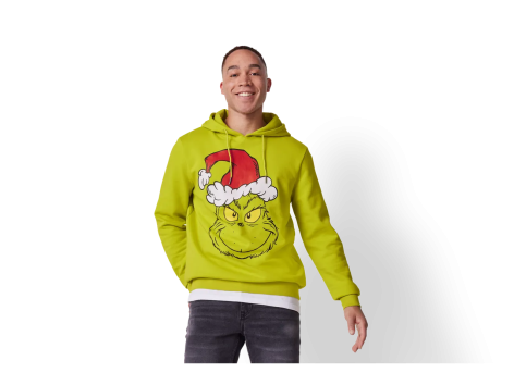 Felpa da uomo “Grinch”