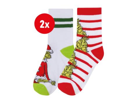 Calze da bambini ‘‘Grinch’’, 2 paia