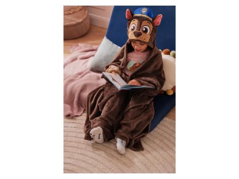 Coperta con cappuccio “Gabby’s Dollhouse, Paw Patrol”